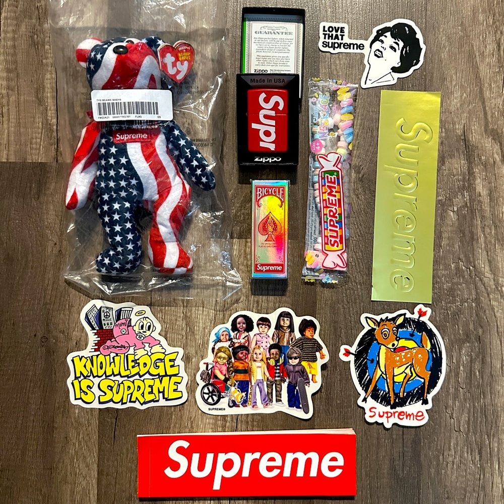Supreme Bundle Accessories & Stickers
